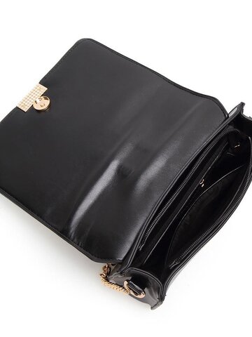 Tip na darček Čierna kabelka s volánom Florence